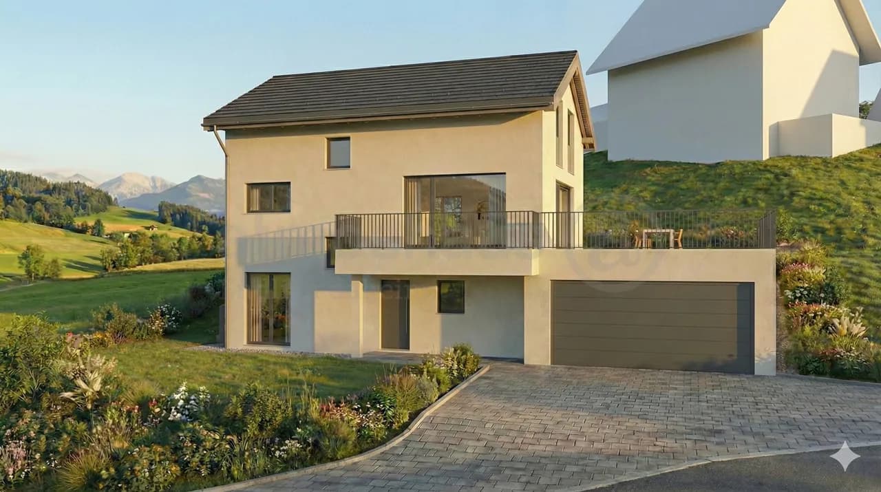 Modernes EFH in Heimiswil mit grossem Grundstück und Terrasse