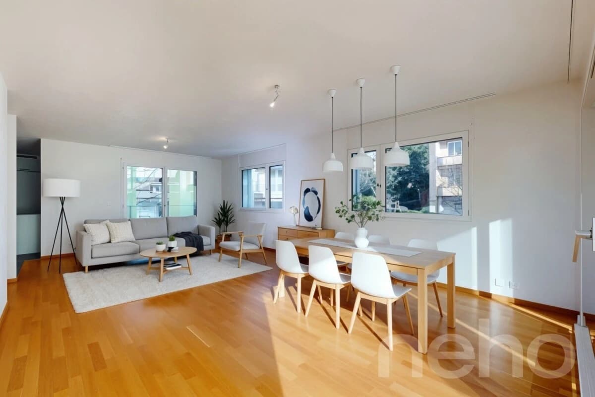 Grand appartement de 4,5pces dans un quartier paisible de Chailly