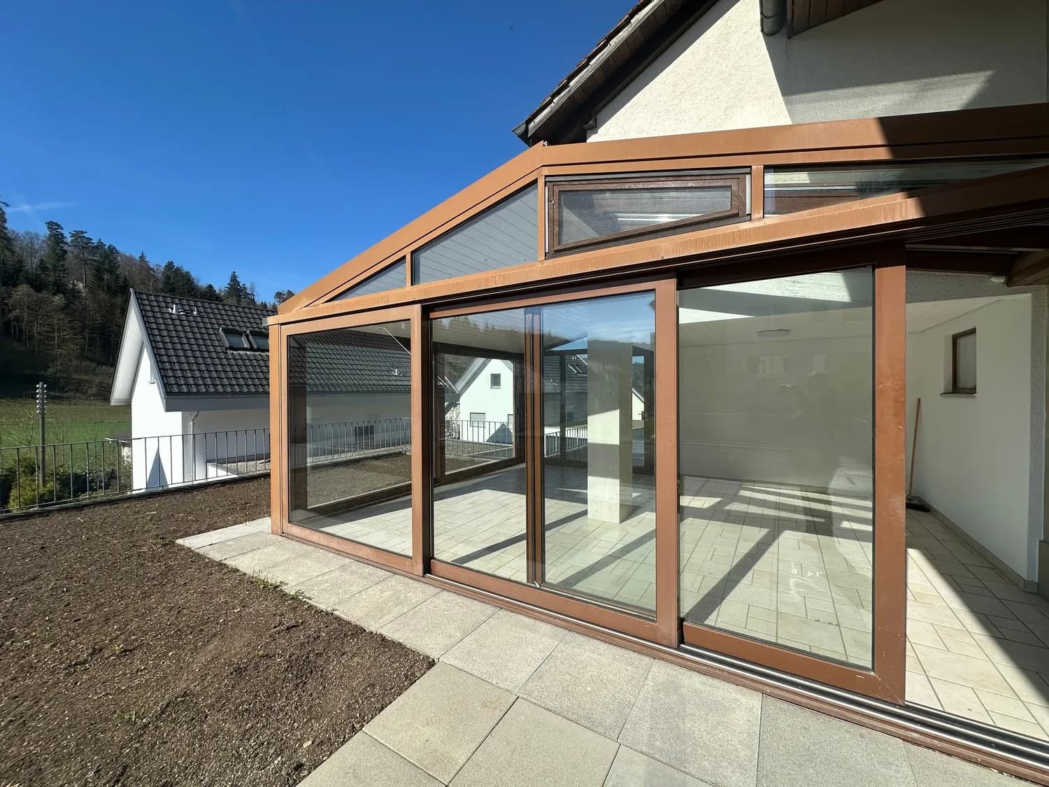 Wohnidylle mit Garten & Wintergarten  3.5-Zimmer-Wohnung