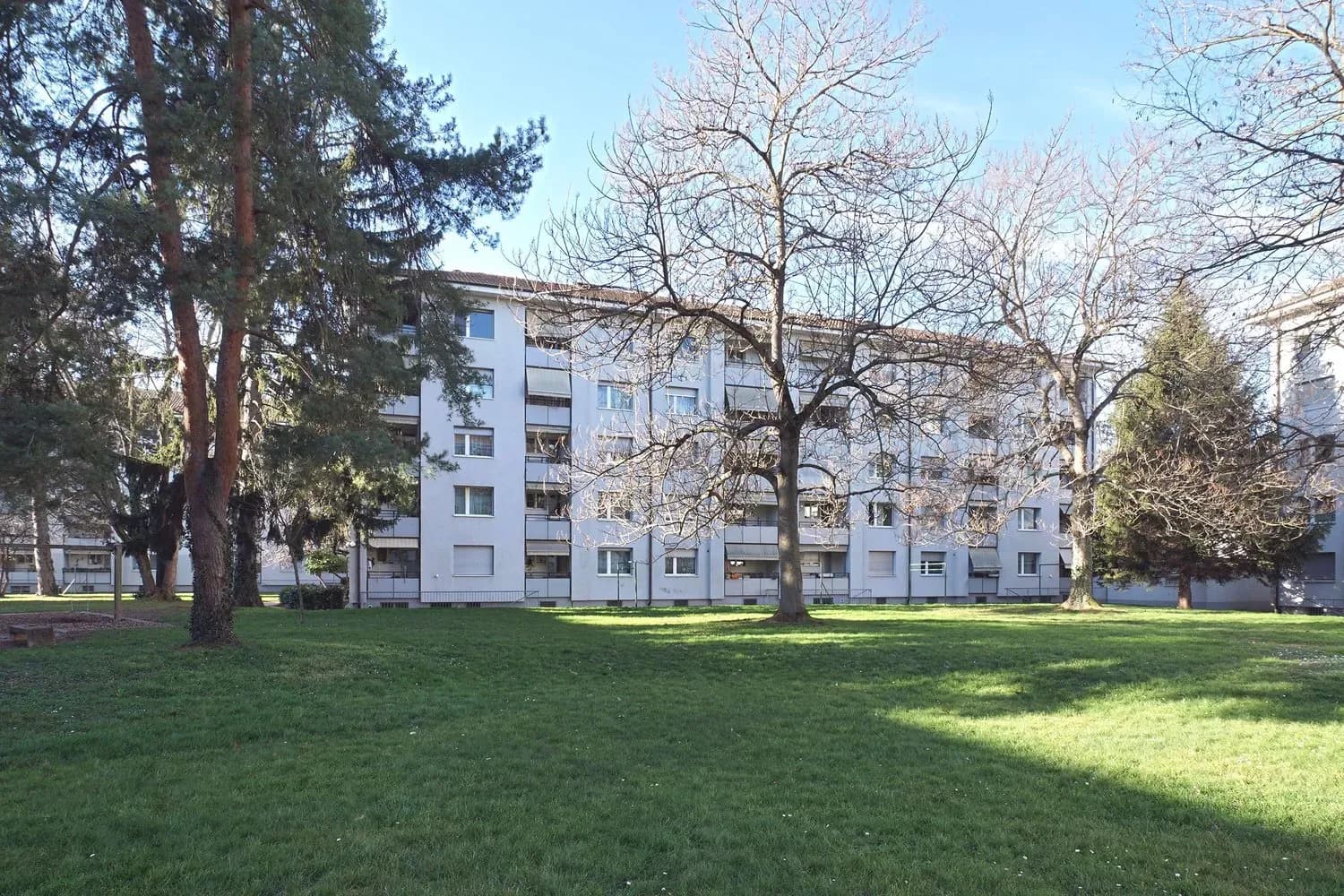 Helle Wohnung mit begrüntem Innenhof!