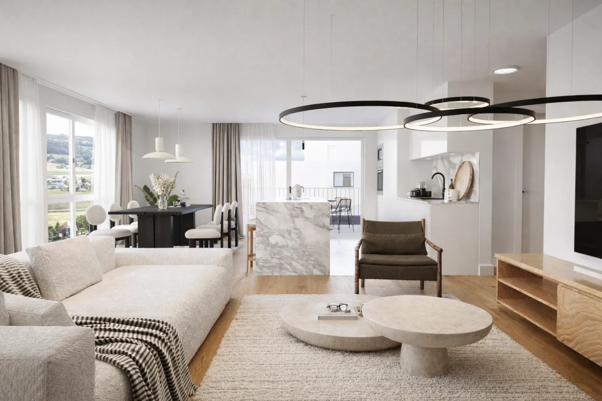 Hochwertiges Wohnen mit Stil & Raum - 5½-Zimmer-Eigentumswohnung «RESIDENCE CENTRO» (2. OG) Nord