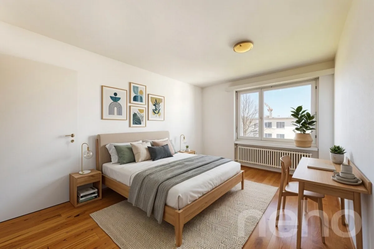 Lichtdurchflutete 4-Zimmer-Wohnung mit See- und Alpenblick in Meilen