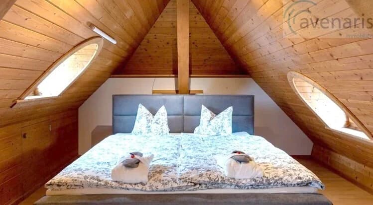 Ruhiges Doppelzimmer in ländlicher Lage mit Gartenblick