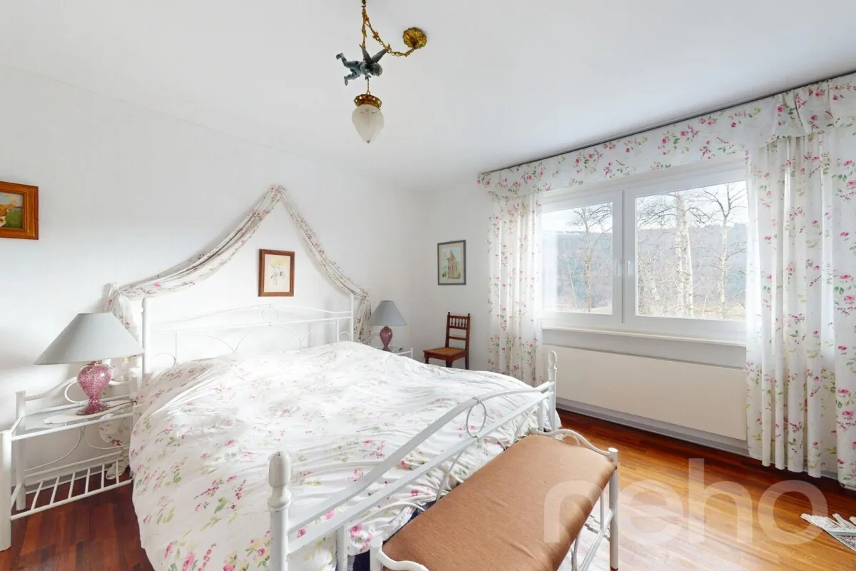 Superbe maison individuelle avec vaste jardin et vue dégagée