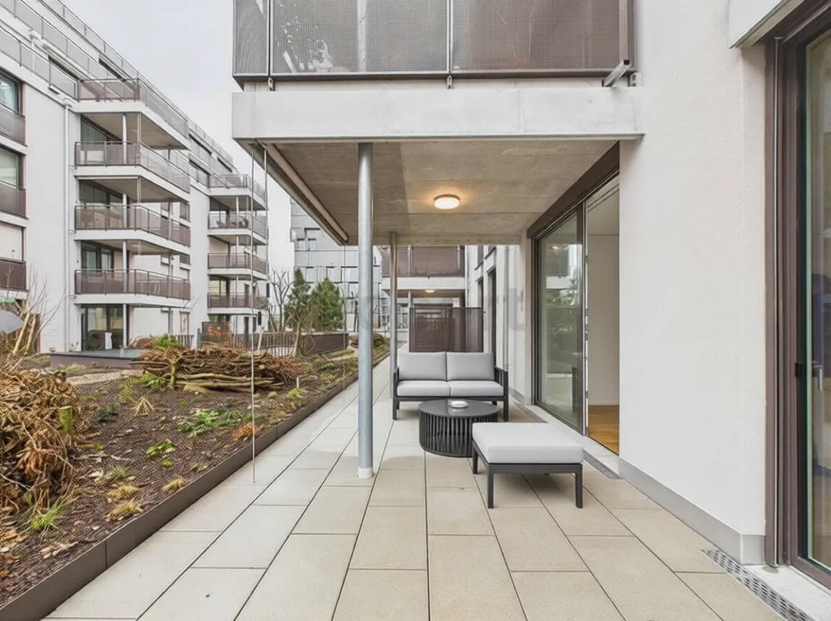 Moderne 2.5-Zimmer-Wohnung mit Balkon, Basel