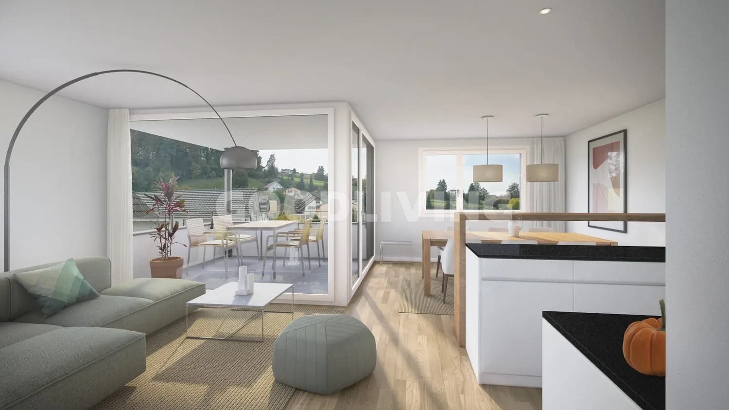 Eine Attikawohnung zum verlieben