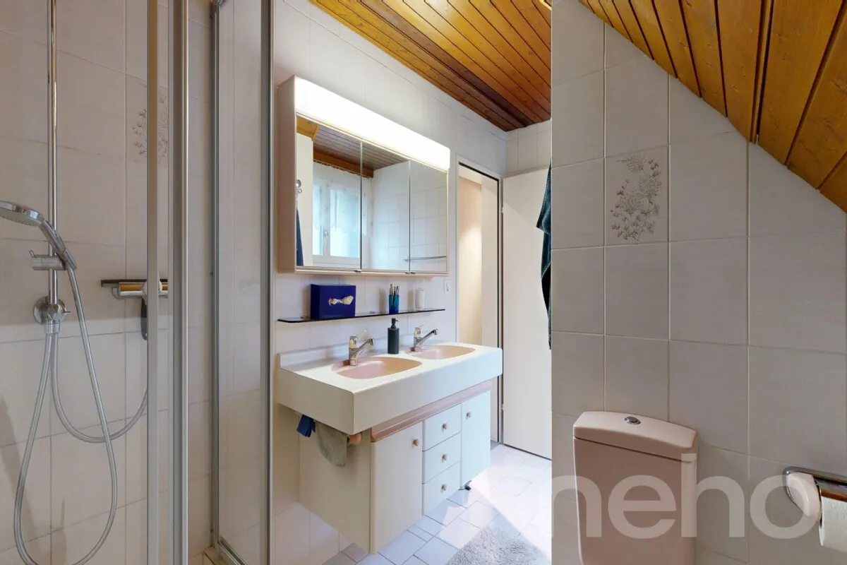 Grosszügige Attikawohnung mit Blick auf die Alpen