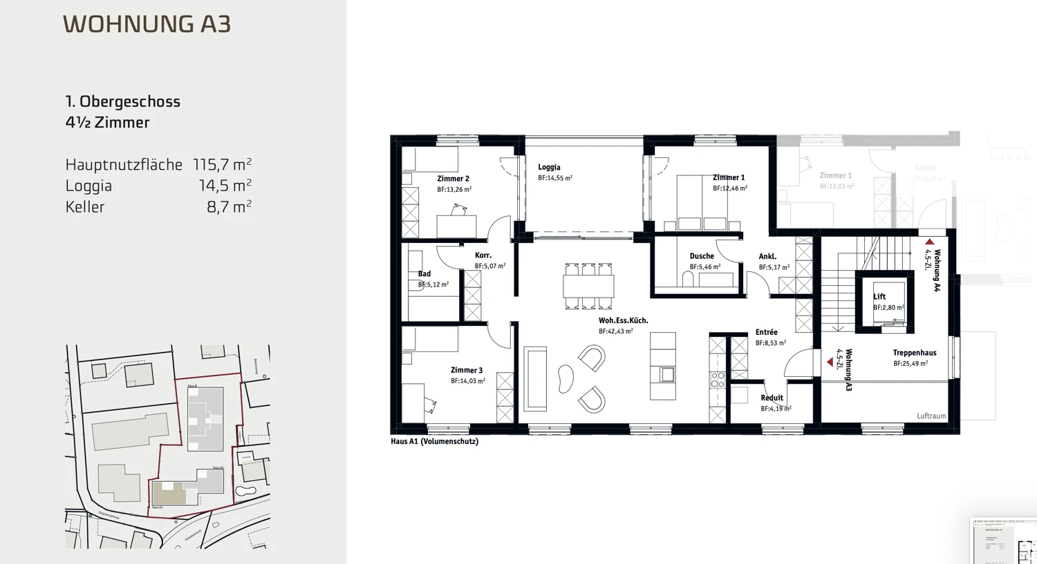 Neubau: Hochwertiges 4.5-Zimmer-Eigenheim an bester Lage in Muri