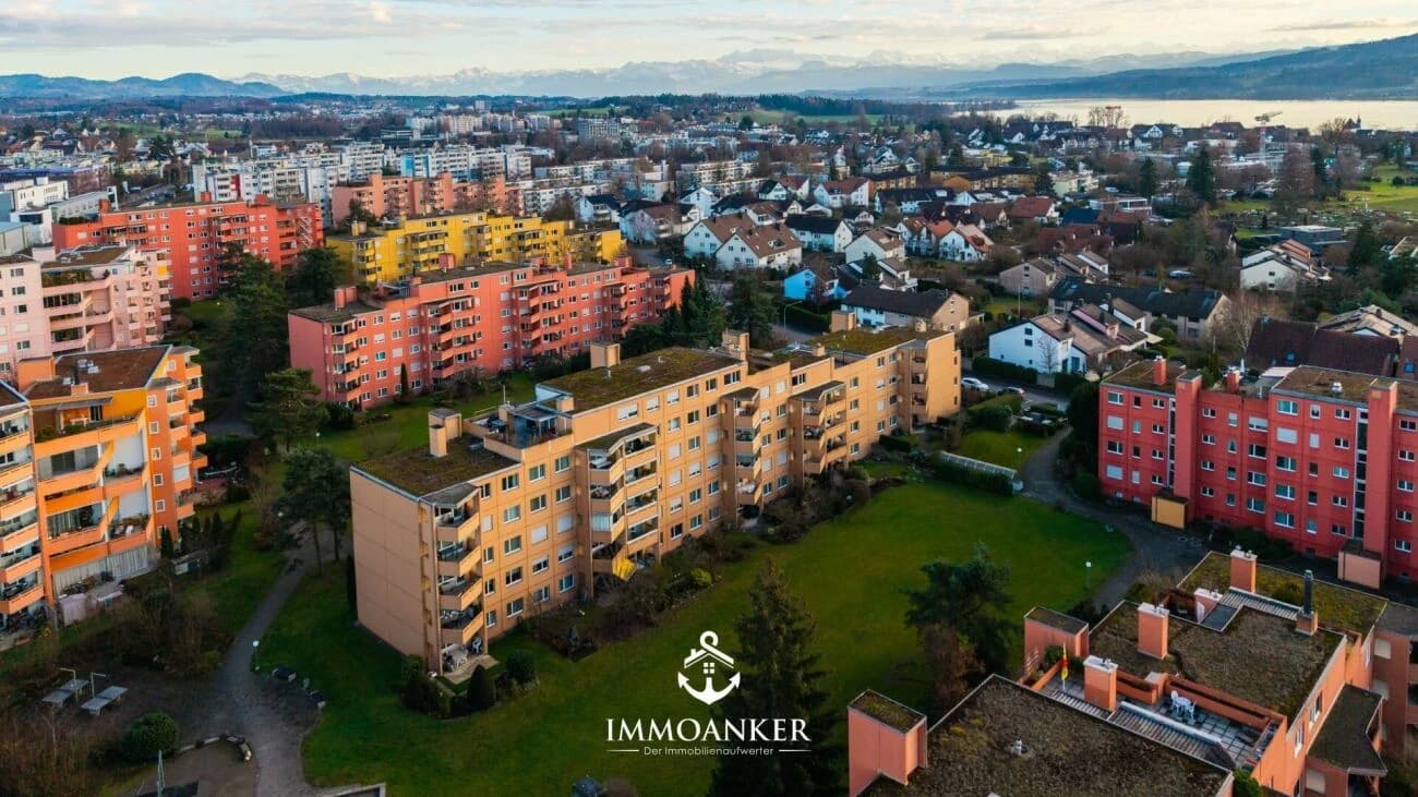 Vier Zimmer. Ein See. Unzählige Glücksmomente -  4.0 Zimmerwohnung in Greifensee