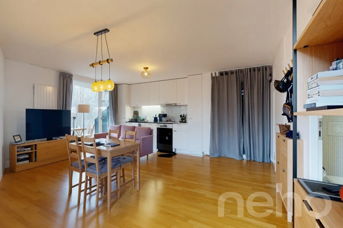 Superb modern 2.5-room apartment with terrace in Lausanne