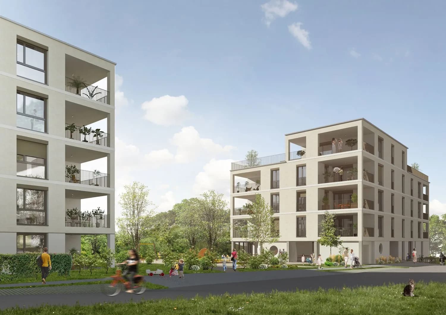 4.5-Zi.-Neubau mit Weitsicht ins Grüne in Schaffhausen