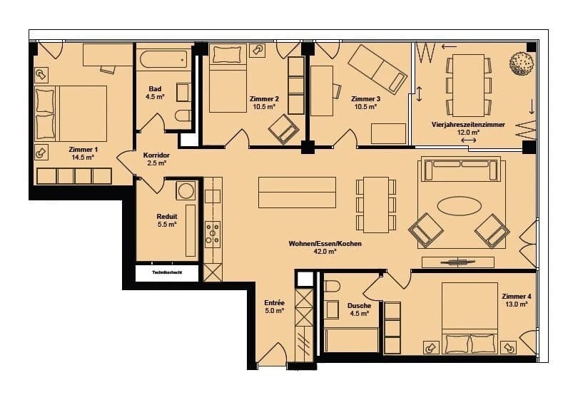Rhyfalltower - Herausragend wohnen
