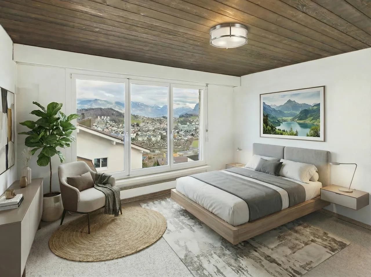 Ruhig gelegenes Einfamilienhaus in Kriens