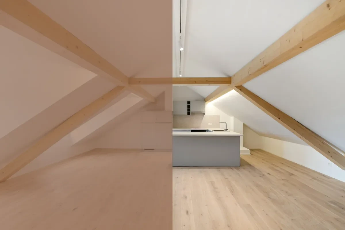 Hochwertige 3.5-Zimmer-Dachmaisonette-Wohnung mit Komfort