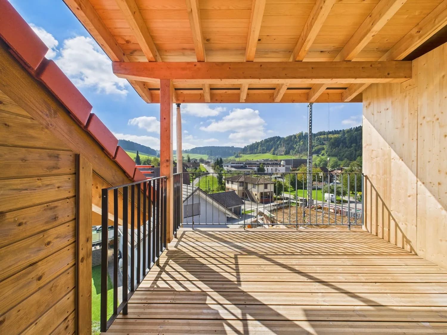 Charmante Neubauwohnung im Dachgeschoss in Grossdietwil  modern, ländlich & einzigartig