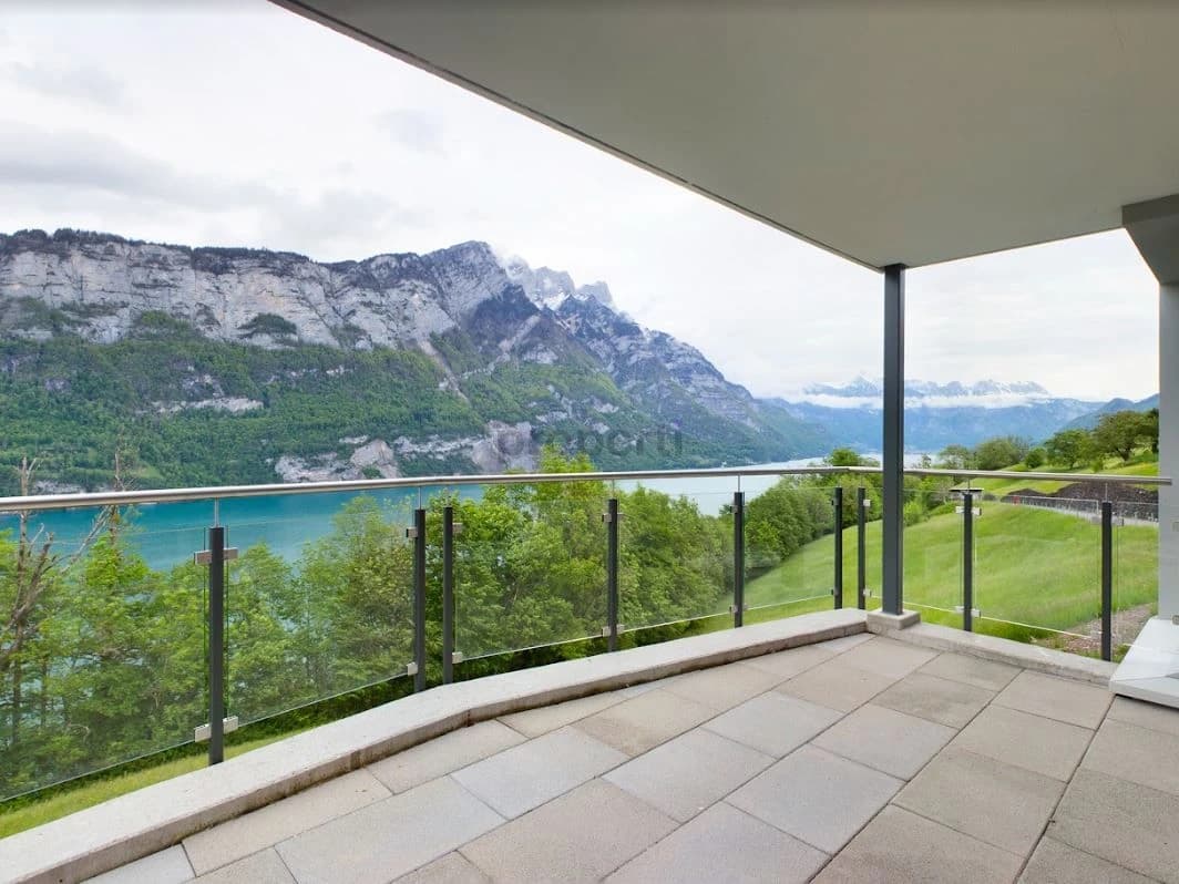 Exklusives Wohnen mit traumhaftem Ausblick auf den Walensee und Churfirsten