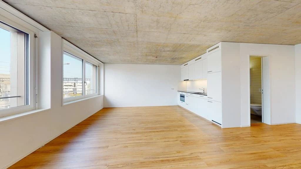 2.5-Zimmerwohnung mit grosser gemeinsamer Dachterrasse