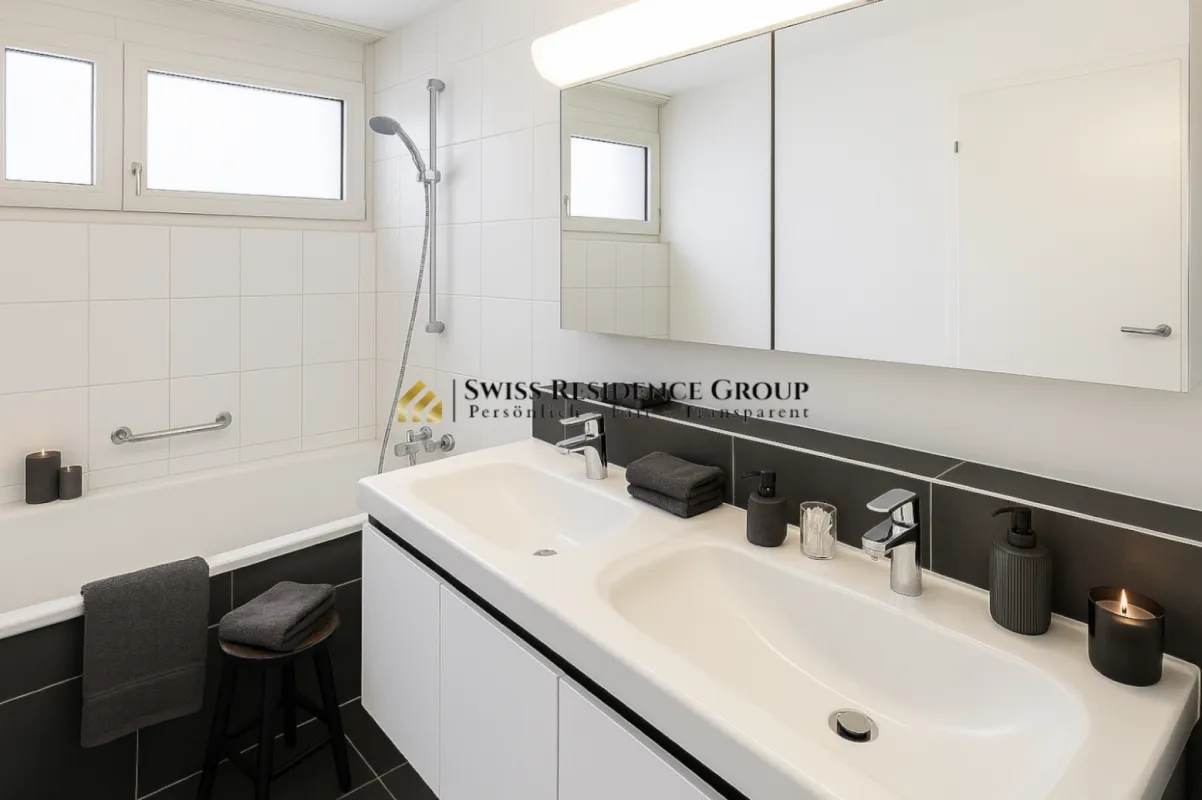 Schöne, ruhige Wohngegend mit Blick ins Grüne