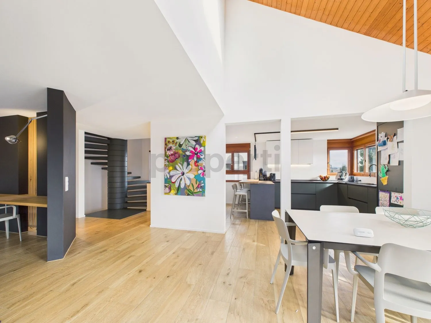 Modernes Einfamilienhaus mit Weitsicht