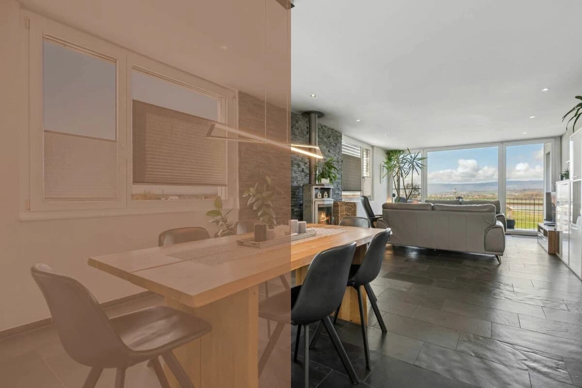 Helle 4.5-Zimmer-Wohnung mit unverbaubarer Weitsicht