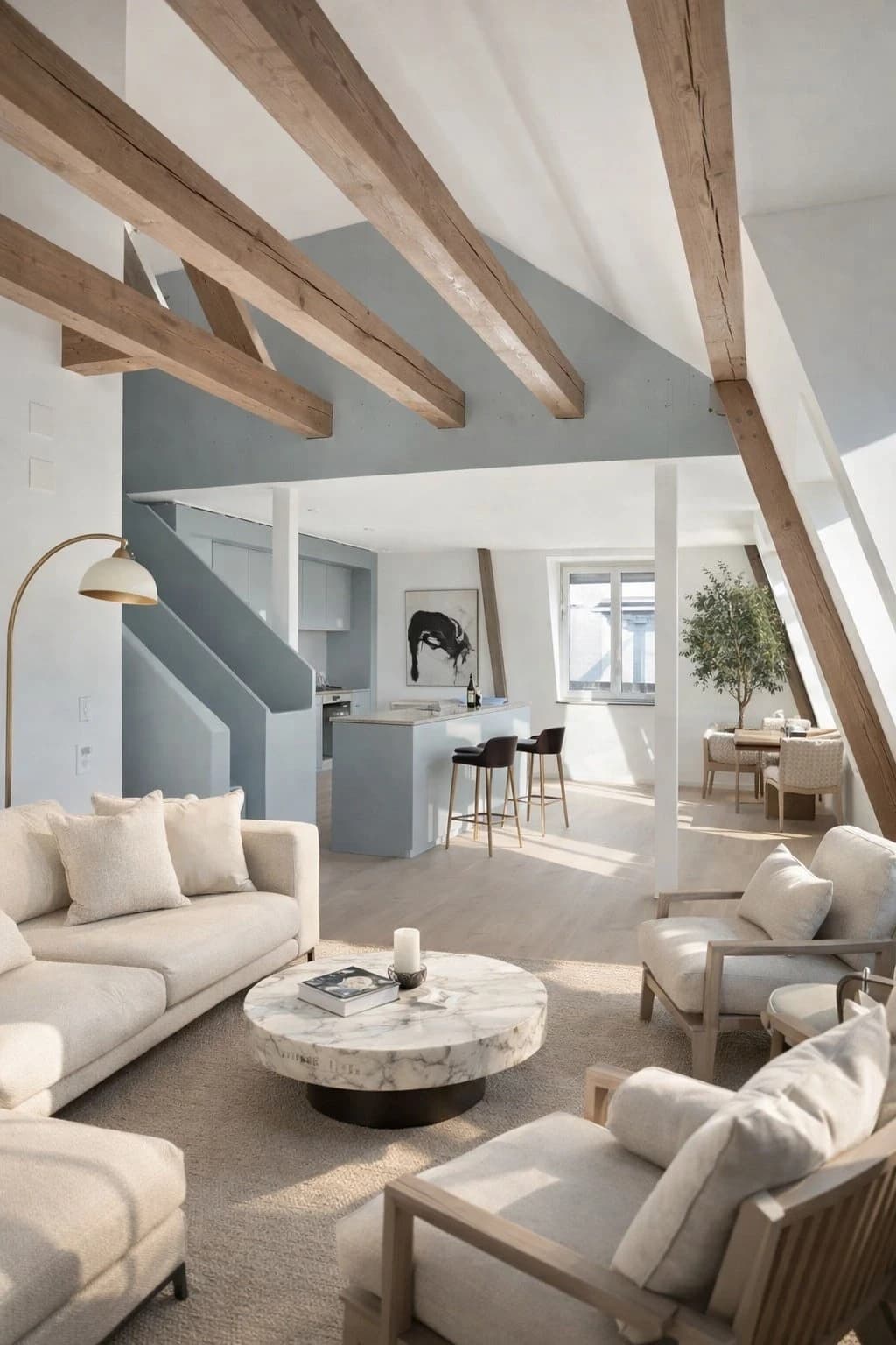 Exklusive Dachwohnung mit Designcharakter & traumhafter Terrasse