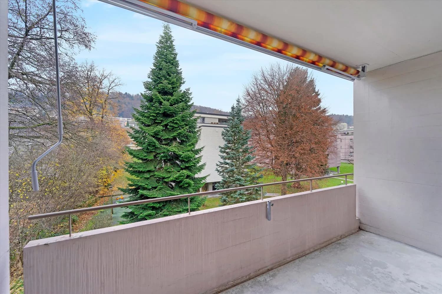 Wohnen mit Blick ins Grüne ...