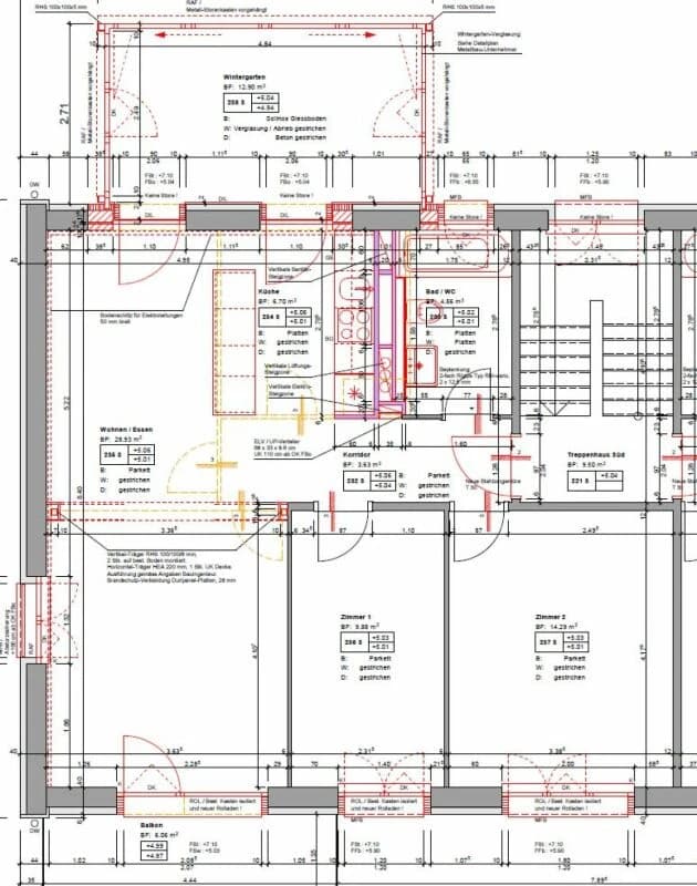 Liestal / 3.5 Zimmer Wohnung 2. OG links