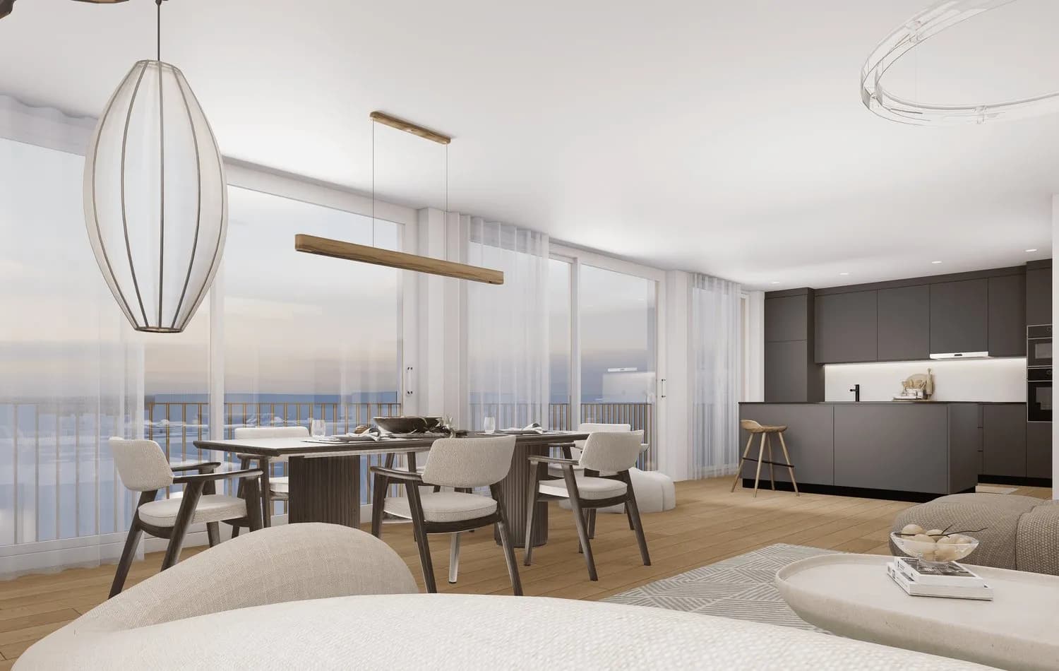 Moderne 4.5-Zimmer-Wohnung mit unverbauter Aussicht in Zürich Altstetten