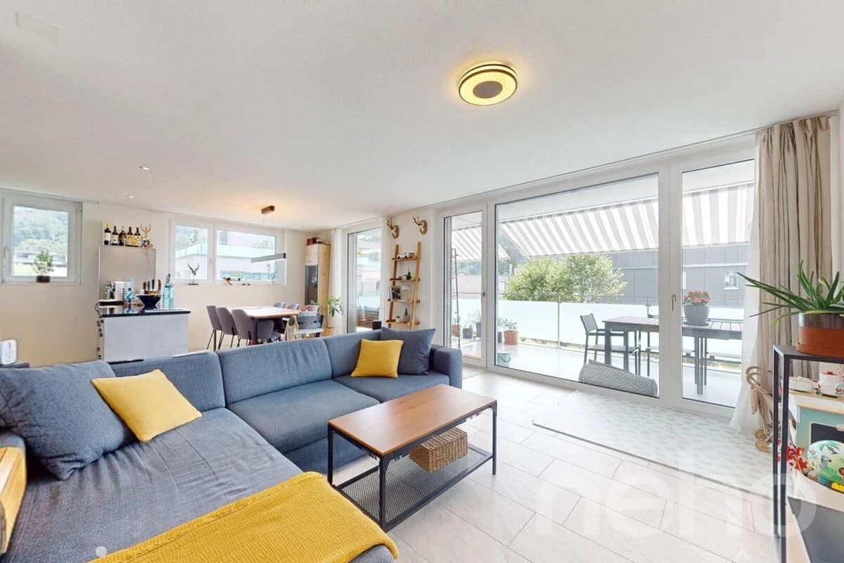 Familienfreundliche Wohnung mit grosser Terrasse in Interlaken