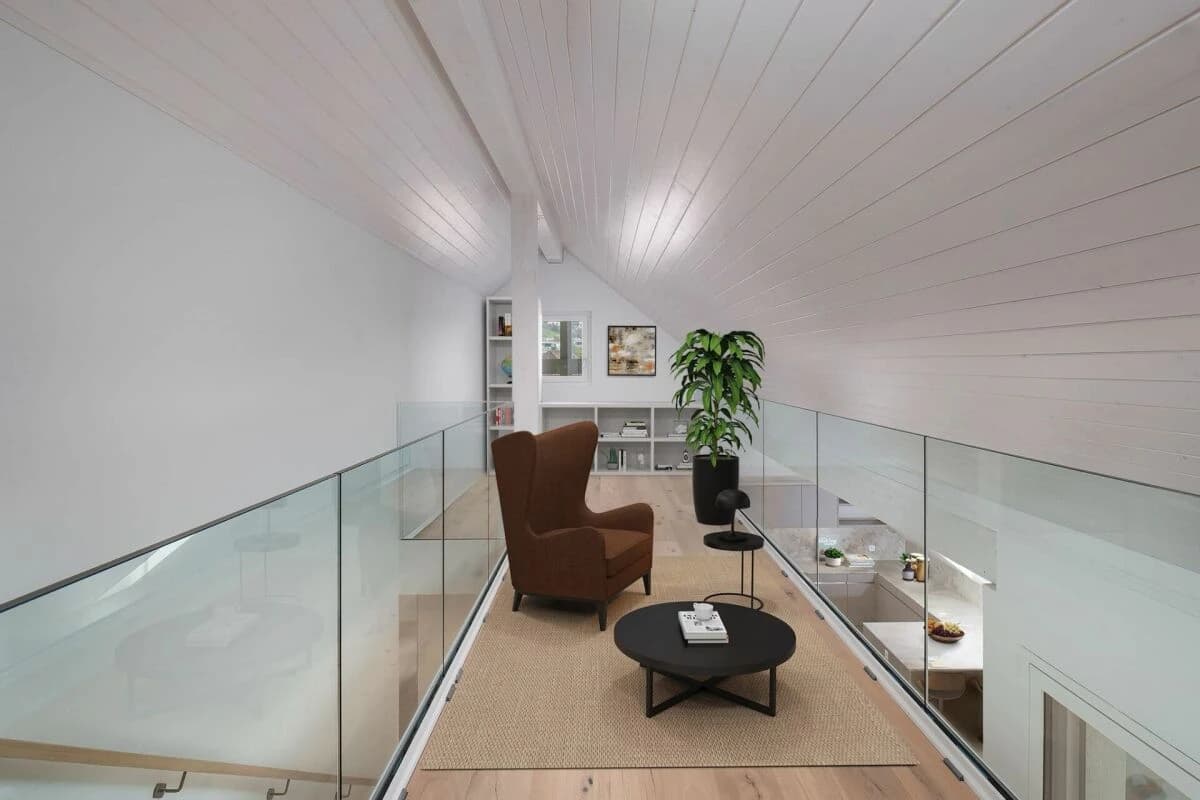 Maisonette-Dachwohnung mit Seesicht - Wohnen über den Dächern von Männedorf