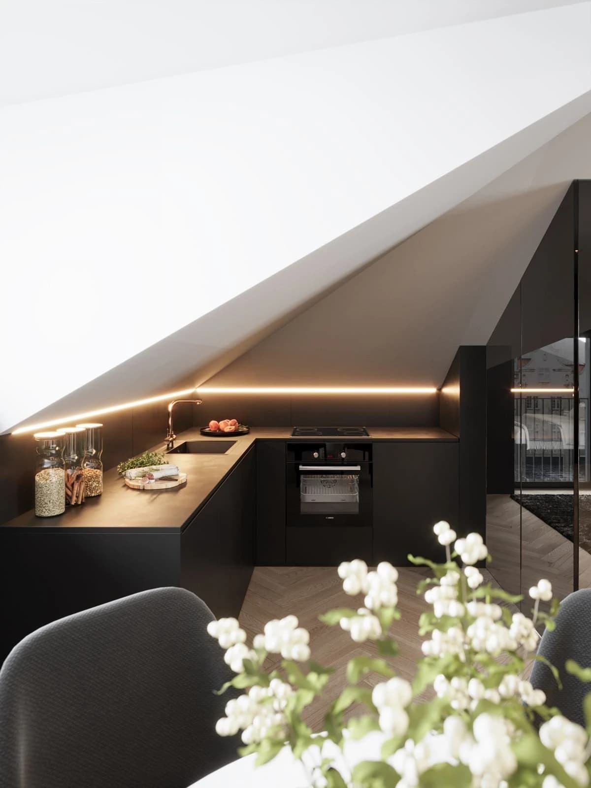 Moderne, kernsanierte und vollmöblierte 2- 2.5-Zimmer-Appartements in Altstetten.