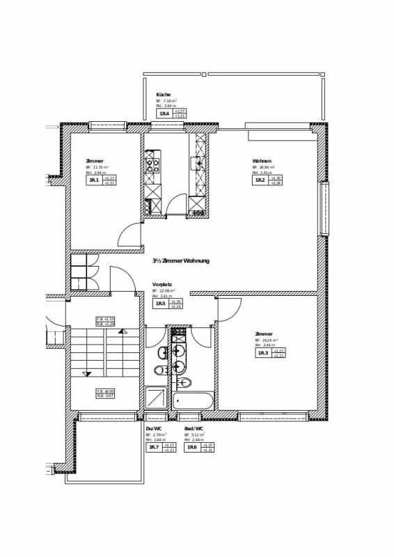 Gemütliche 3.5-Zimmer-Wohnung zu vermieten