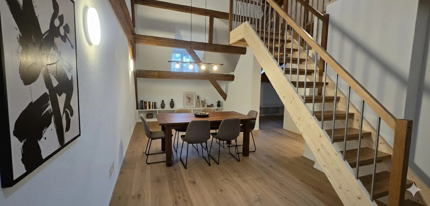 Moderne 2.5-Zimmer-Duplex in Stein AG mieten