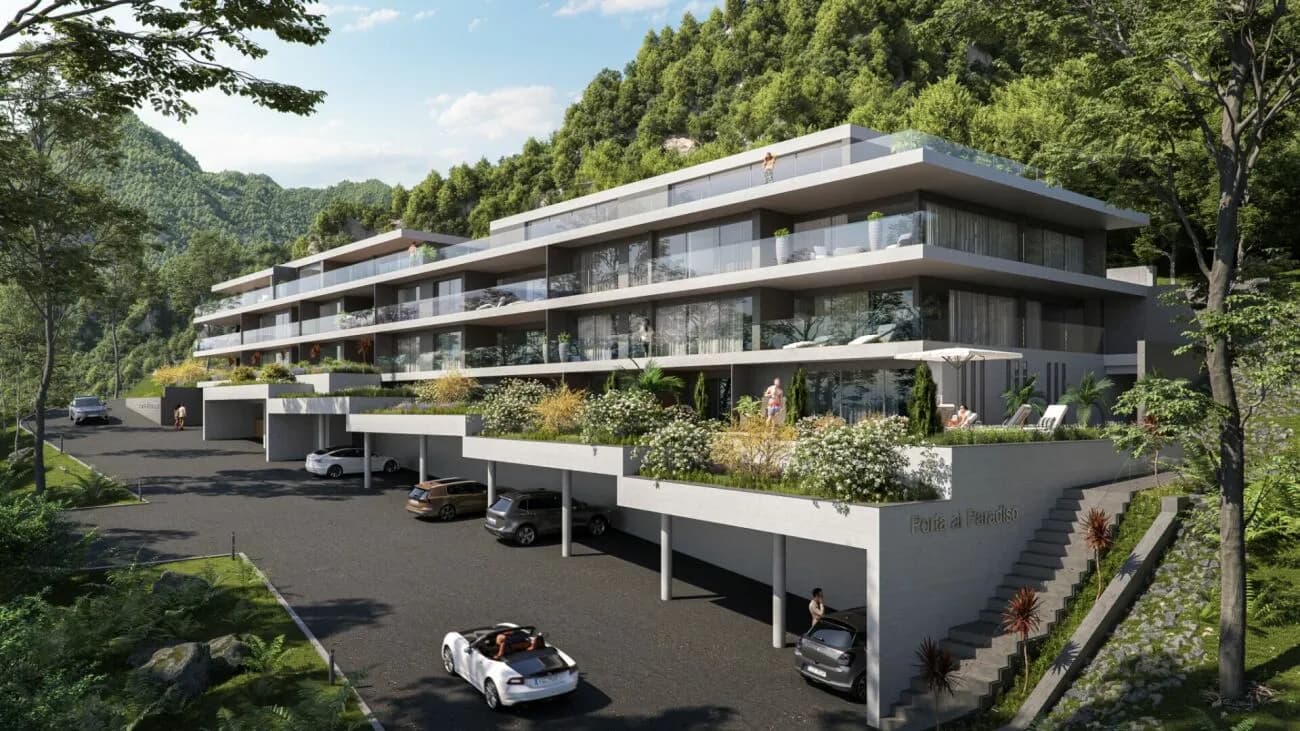 Porta al Paradiso - Locarno Monti - 6.5-Zimmer-Maisonettewohnung 2. OG / Attika (W12)