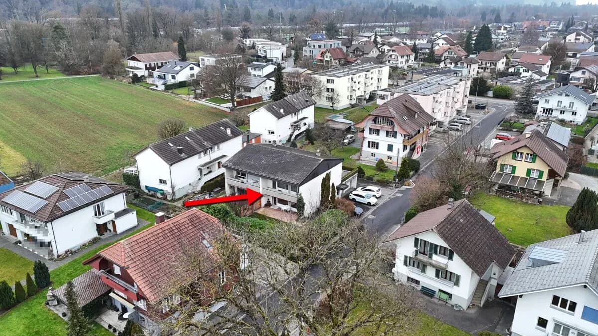 Sonnige Lage nur paar Minuten von der Aare entfernt