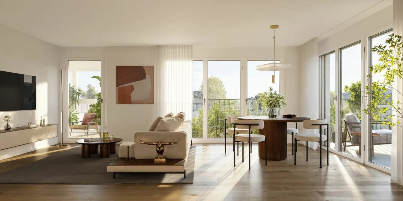 2.5-Zimmer-Wohnung im Neubauprojekt TILOO23 in Rümlang