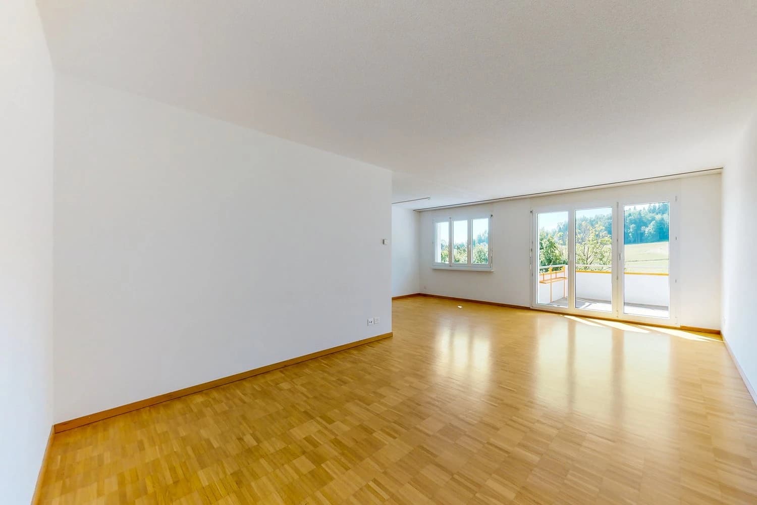 Familienwohnung in ländlicher grüner Überbauung