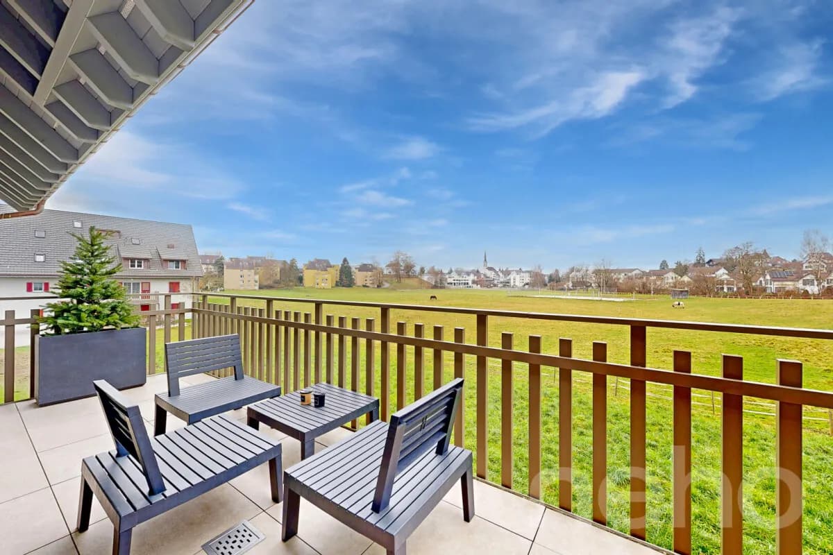 Attraktive 2.5-Zimmer-Wohnung mit Blick ins Grüne