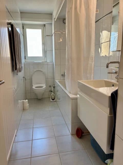 Grosszügige 1.5-Zimmerwohnung direkt an der Limmat