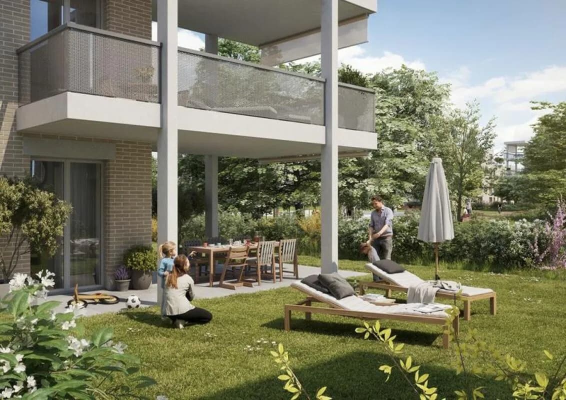 Hochwertig gebaut. Nachhaltig gedacht. Ruhig gelegen - Ziegelei-Quartier Berg