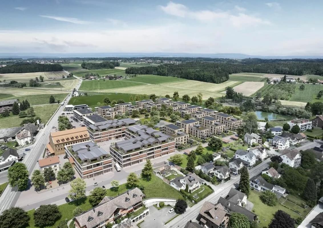 18 Mietwohnungen - Ein neues Kapitel - Ziegelei-Quartier Berg TG