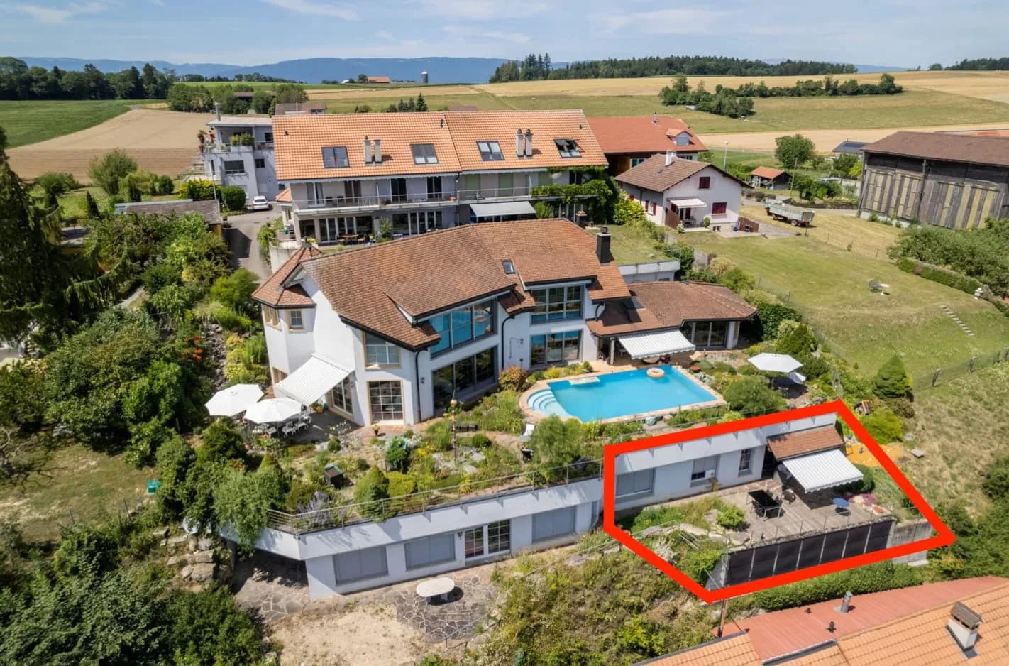 3.5-Zi.-Terrassenwohnung mit Seesicht in Bellerive kaufen