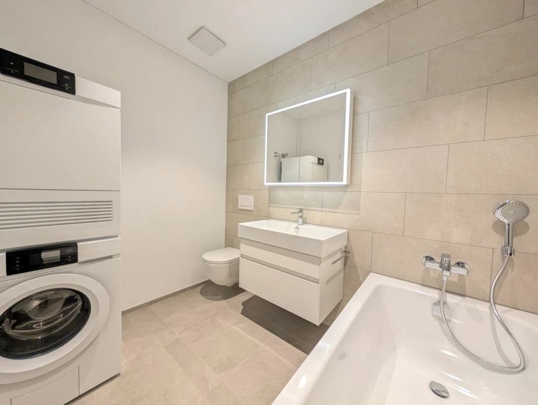 Geniessen Sie die Aussicht über die Dächer von Aesch ZH