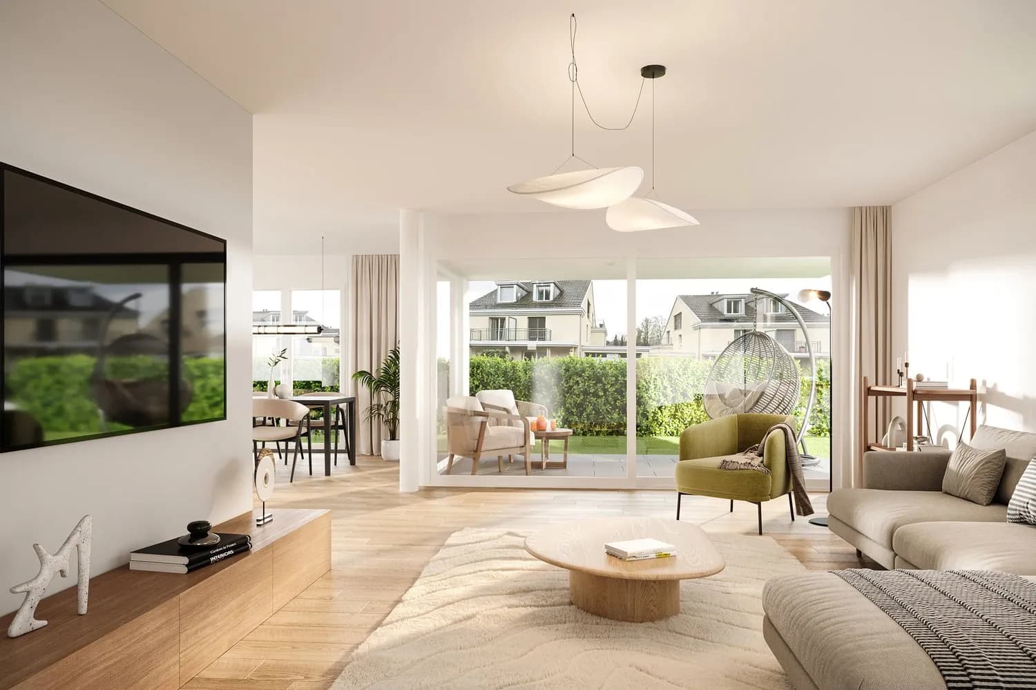 Neubau: Familienoase an ruhiger Lage