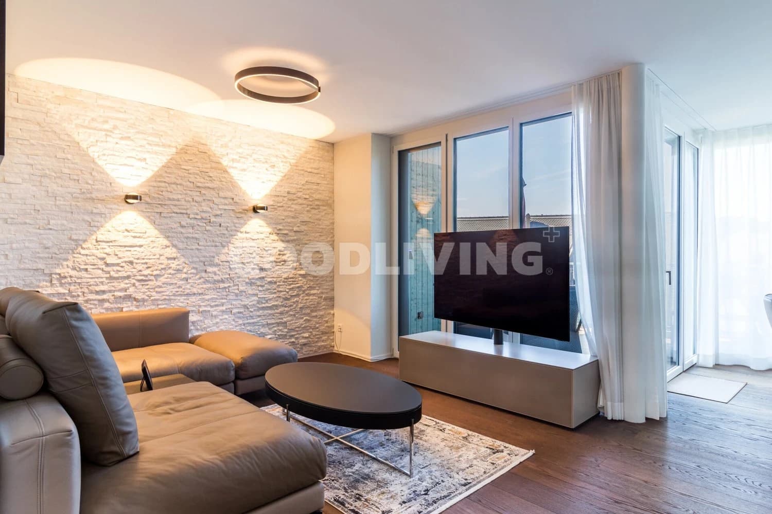 Modernes Wohnen mit Atmosphäre