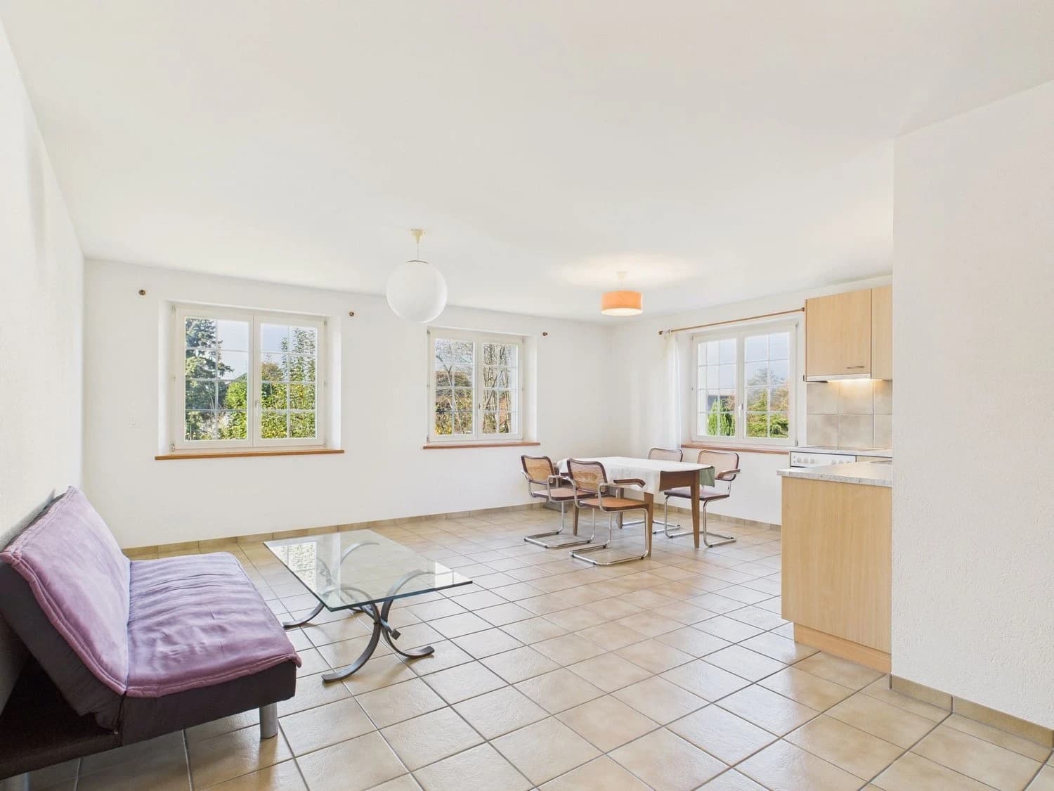 Günstige 3-Zimmer-Wohnung in ruhiger Lage am Bach in Brislach