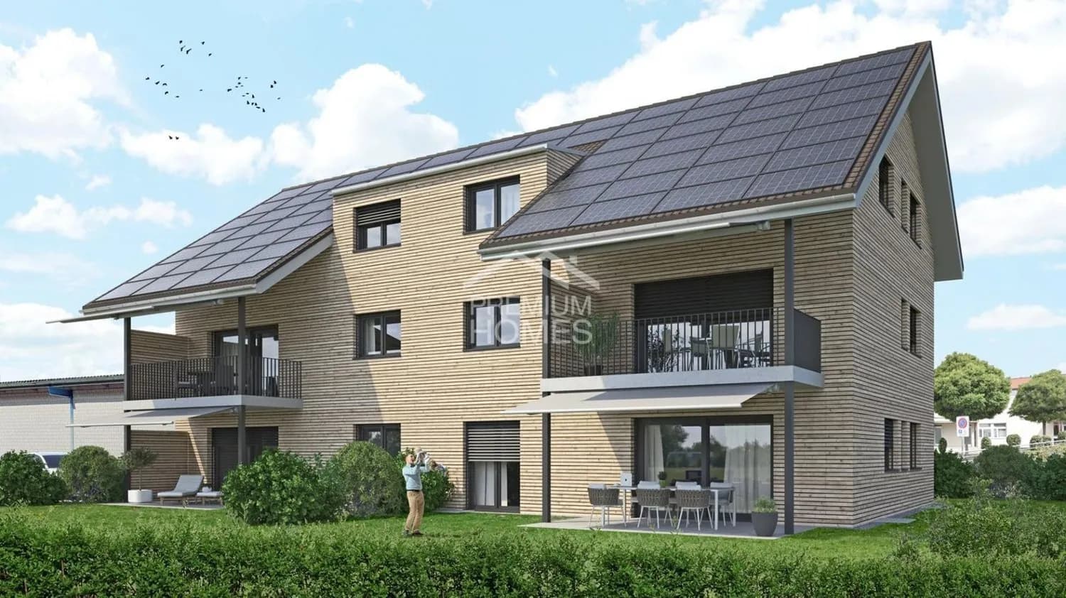 Neubau mit 188 m² Privatgarten