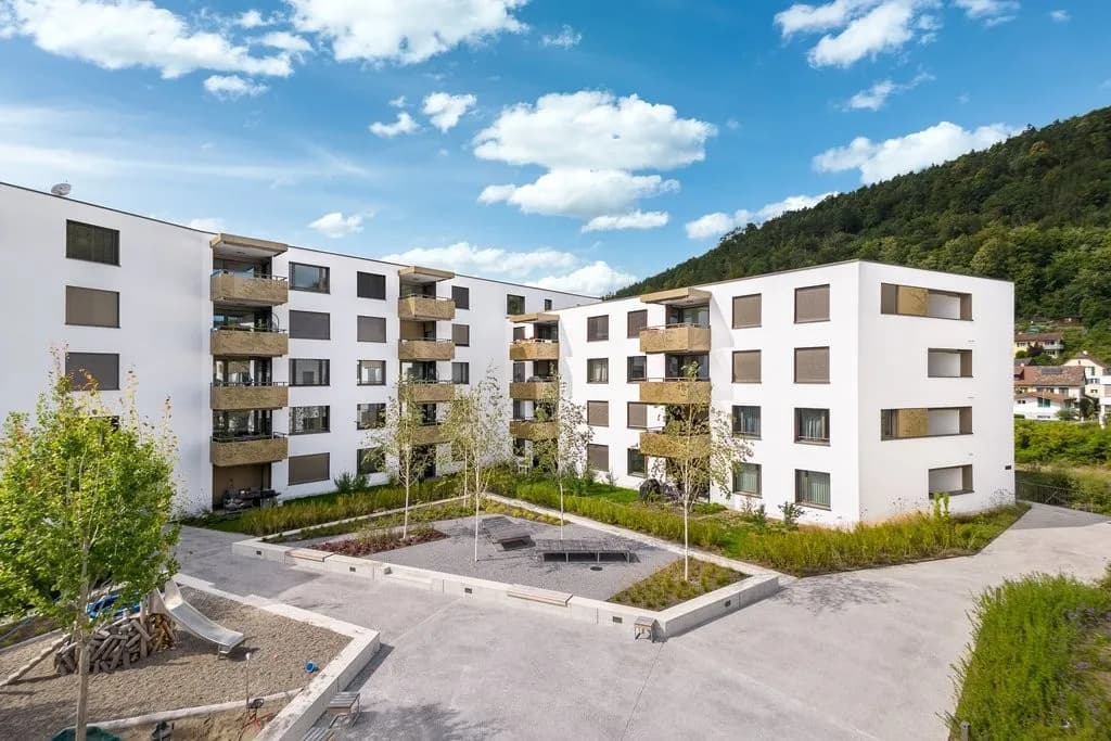 Geniessen Sie die Vorzüge einer modernen Wohnung mit Sitzplatz