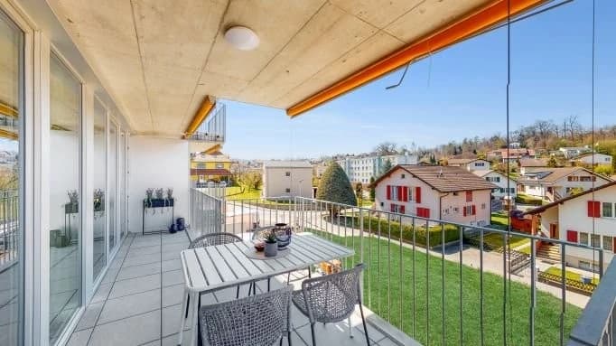 Wohlfühloase in Schmitten 3.5-Zimmerwohnung!