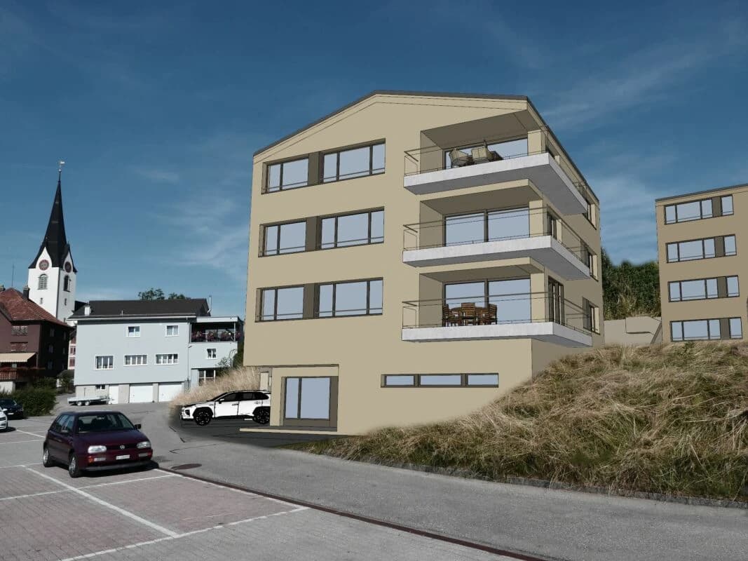 Wg. C 4.1 Dachwohnung mit traumhafter Aussicht!